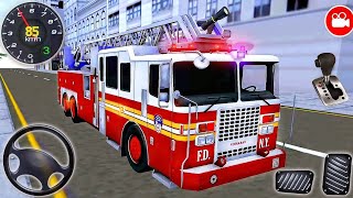 Android Gameplay Rocky Real Fire Truck Driving Simulator Fire Fighting #1 -Android #Gameplay screenshot 2