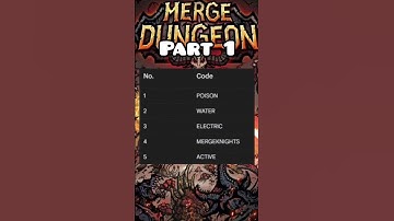 Dungeon and merge codes #redeemcodes #robloxedit #robloxshorts