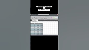 Master Excel Slicers for Easy Data Filtering! 💻📊 #ExcelSlicerMagic