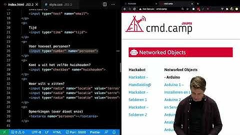 JavaScript Les 2.2 - Formulieren verzenden