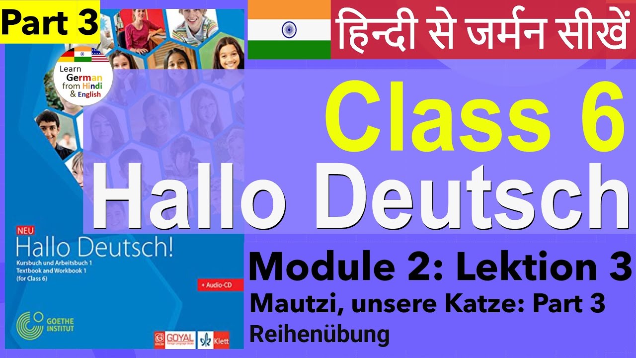 Hallo Deutsch Class 6 | Module 2 - Lektion 3 Mautzi, unsere Katze