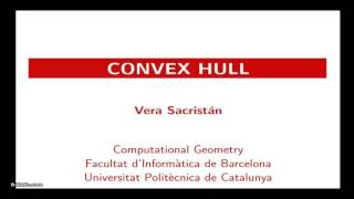 Computational Geometry Lec 2 ( Convex Hull Algorithms ) in Arabic