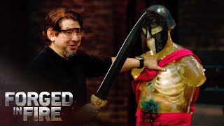 'Are You Not Entertained?!' Roman Gladius THRUSTS & SLASHES! | Forged in Fire (Season 1)