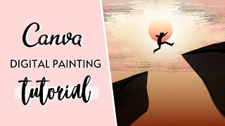 Digital Painting using Canva | Canva Tutorial | Canva for Beginners