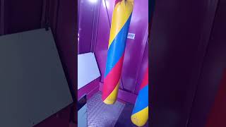 airdrie funfair fun house walk through on ride pov 2024