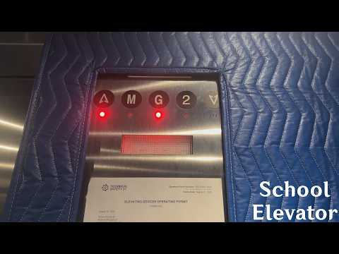 ThyssenKrupp Endura MRL Hydraulic Elevator at Alpha Secondary School - Burnaby BC