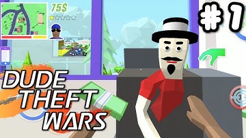 Dude Theft Wars: Open World Sandbox Simulator  – Gameplay #1 (Android) – A better game than GTA 5