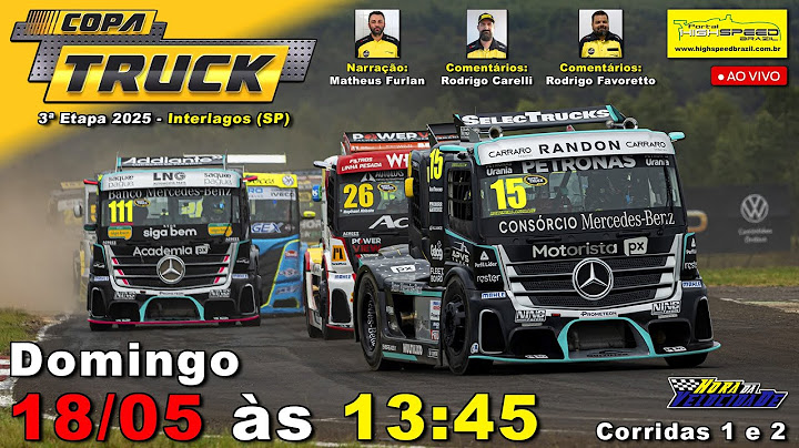 🔴 COPA TRUCK | Corridas 1 e 2 | 3ª Etapa 2025 | Interlagos (SP) | Ao Vivo
