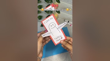 DIY Pop Up Hug Card #diy #trending #hugs