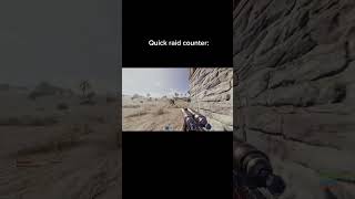 Quick luh raid counter #shorts #gaming #rust #rustconsole #ps5