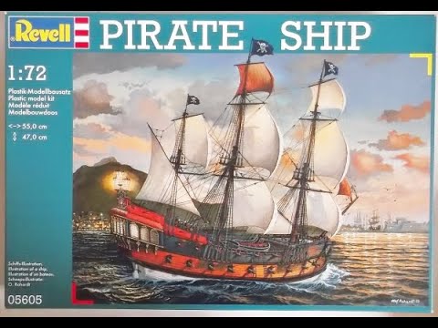 Revell of Germany Pirate Ship Plastic Model Kit