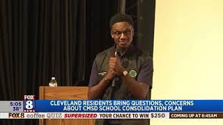 FOx 8 NEWS Cleveland Concerns Surround CMSD Consolidation Plan