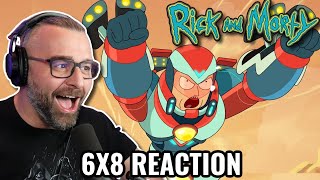 RICK AND MORTY 6X8 REACTION &#39;&#39;Analyze P*ss&#39;&#39;