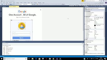 How to make fake Gmail login form using Visual Studio (Visual C#)