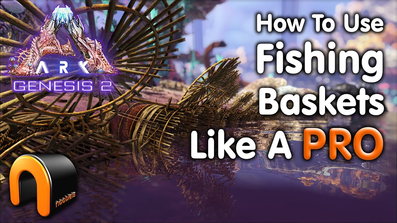 ARK Genesis 2 How To Use FISHING BASKETS Like A PRO! #ARK 