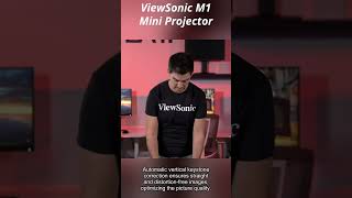 Review ViewSonic M1 Mini+ Ultra Portable LED Projector 2023 #short