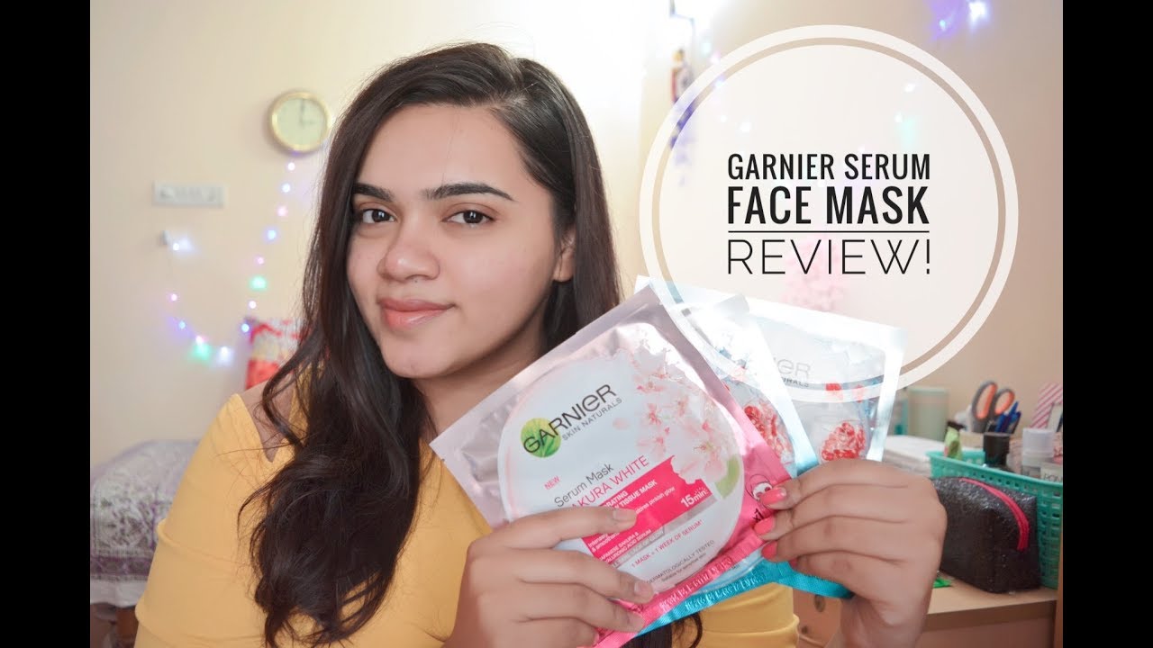 New Launch Garnier Serum Face Masks Review! YouTube