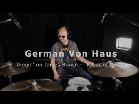 DIGGIN´ ON JAMES BROWN - TOWER OF POWER - DRUM COVER