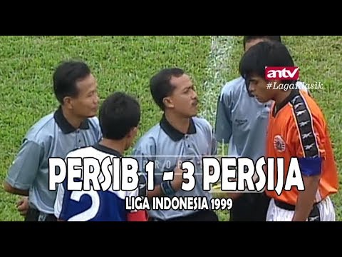 #LAGAKLASIK Persija Jakarta Kalahkan Persib Bandung Di Stadion Siliwangi 1998/1999