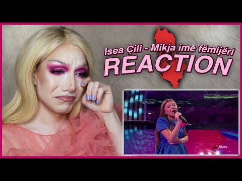 ALBANIA - Isea Çili - Mikja ime fëmijëri - LIVE | Junior Eurovision 2019 REACTION