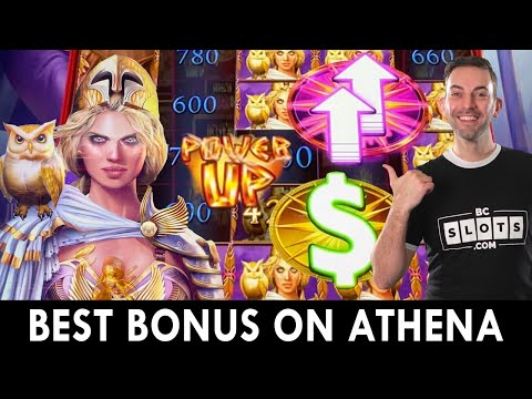 BEST ATHENA BONUS 👩 Doubling Up with this Greek Goddess