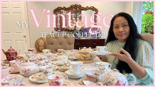 My Vintage Personal Teacup Collection | Shelley, Spode, Aynsley, Royal Albert, Etc.