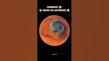 🔴☄️ Mars vs Asteroid 😱 | Solar Smash #shorts