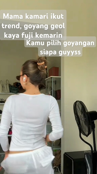Mama kamari GK mau kalah, ikut goyang geol, trend Fuji,sehat sehat mama kamari#fuji #fujian #shorts