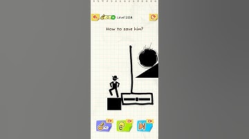 Draw 2 Save Level 208 Gameplay Android #shorts #draw2save #gaming #trending #mobilegames