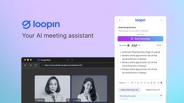 Loopin Chrome Extension - Your AI Meeting Assistant
