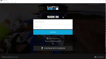 GoPro Quik login problem is not solved since 2016