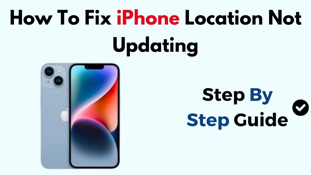 How To Fix iPhone Location Not Updating - YouTube