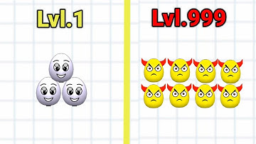 Happy cubes 2048 vs ✏️Draw to smash logic puzzle 🧩 2048 gameplay part 31