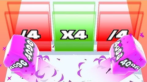 Jelly Run 2048 - All Levels Gameplay Android,ios ( Part - 42) @justfotyou919