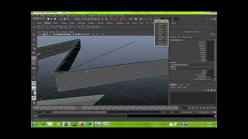 Extrude, Revolve in surface menu maya