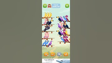 Bird sort puzzle walkthrough #viral #shorts #trending #short #birds