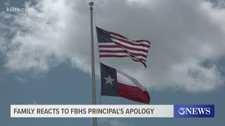 Family reacts to Flour Bluff High School principal's apology