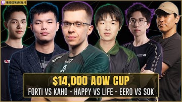 ⚔️ Happy vs Life - Forti vs Kaho - eer0 vs Sok 🏆 Ancient of Wonders Cup 5