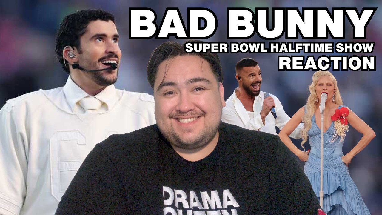 REACTING TO BAD BUNNY'S SUPER BOWL HALFTIME SHOW!