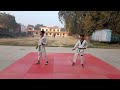 Taekwondo pattern 2 poomsae 2taegeuk yi jang 2022