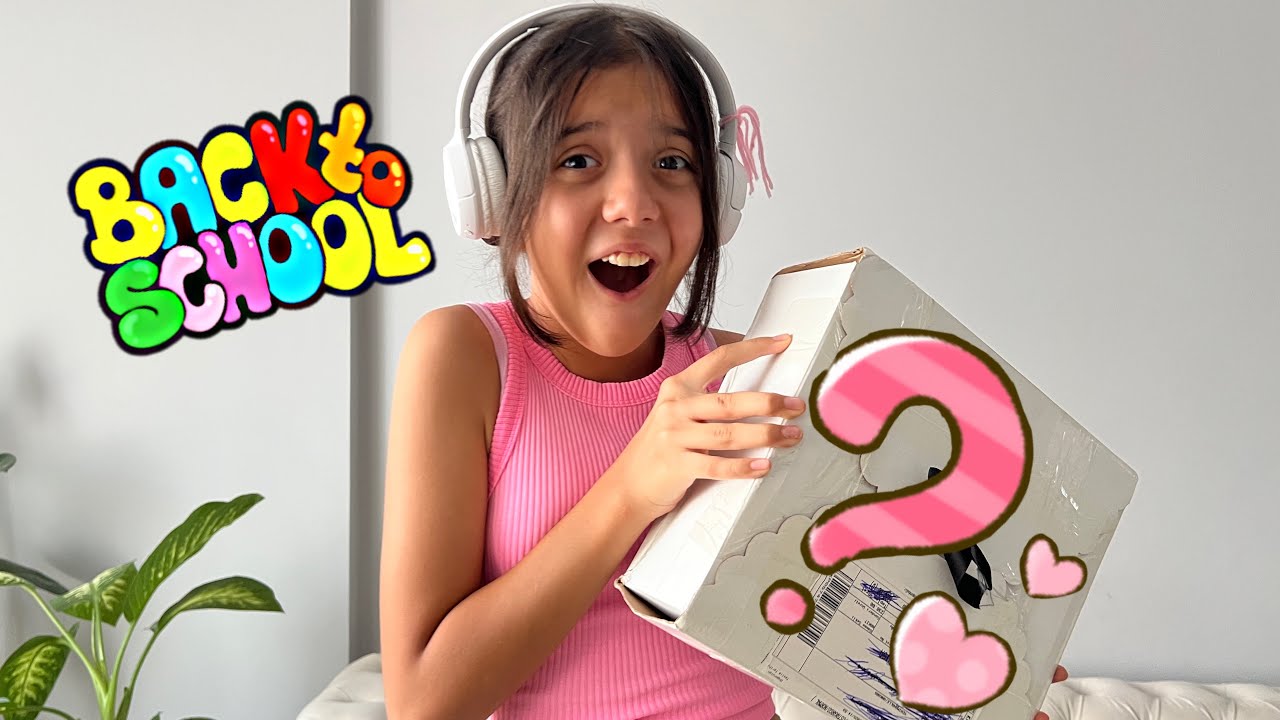 Okula Dönüş Back To School Sürpriz Hediye Paketi Açılımı. Eflin Ela Zeybek