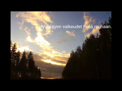 Tyyneysrukous (Pitkä, mukailtu