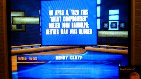 Jeopardy! PS2 Game 1 Part 1