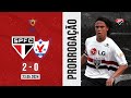 Bom jogo coletivo e classificao prorrogao com renan teixeira so paulo 2x0 guia de marab