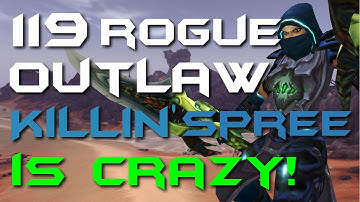 Theyzha - Level 119 Outlaw Rogue Twink PvP - WoW BFA Patch 8.1.0