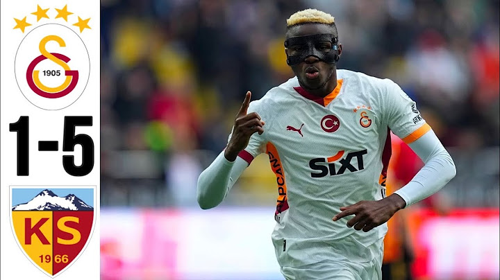Kayserispor - Galatasaray 1-5 | Maç Özeti ve Golleri |Süper lig 2024/2025