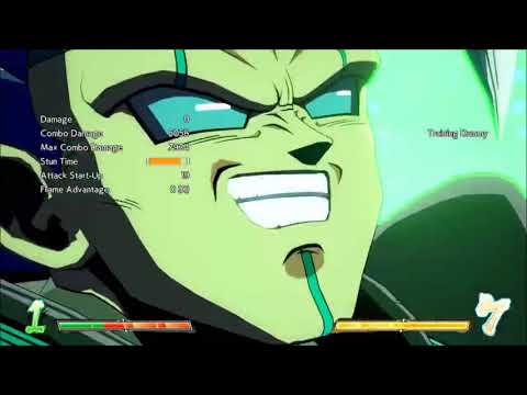 DBFZ SUPER BABY 2 Combo video Dont loop me bro!