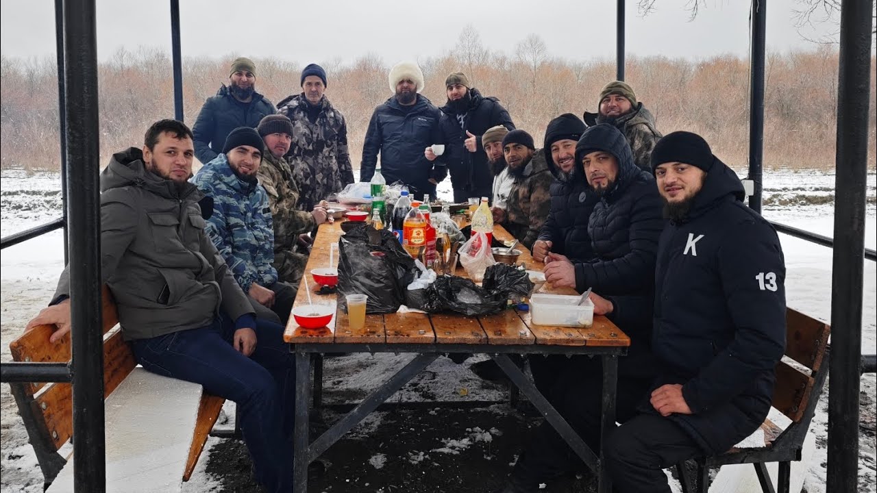ОХОТНИКИ И РЫБАКИ ВСТРЕЧА В ГУДЕРМЕСЕ - YouTube