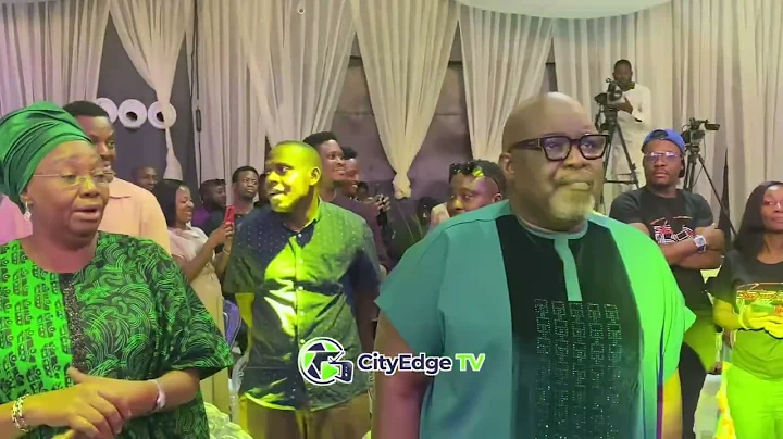 DELE MOMODU AT BIG BOLAJI 50TH BIRTHDAY