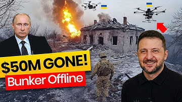 Putin Shocked as Ukraine’s $6K Fiber-Optic Strike Wipes Out $50M Russian Command Bunker! #UkraineWar